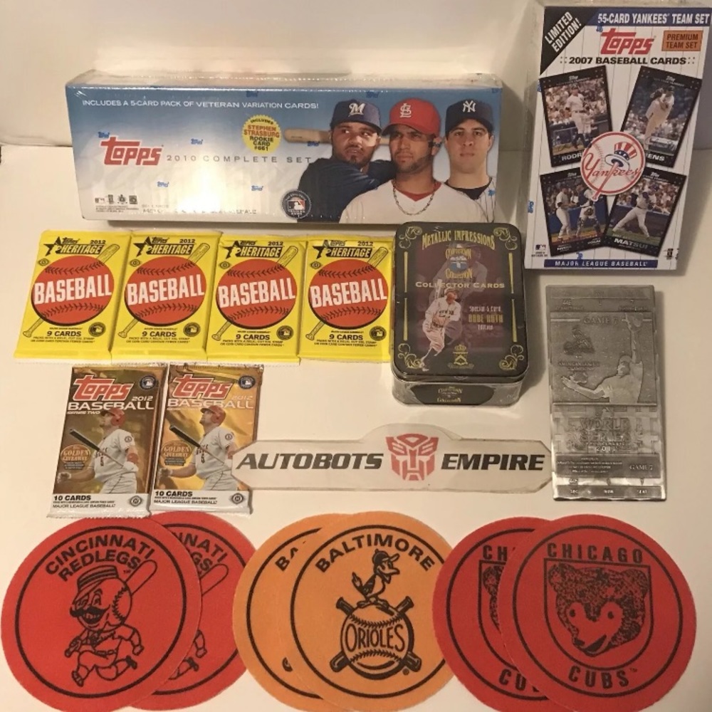 TOPPS 2010 MLB Baseball 2007 Yankees Metallic Impressions 2012 HERITAGE Trout 1